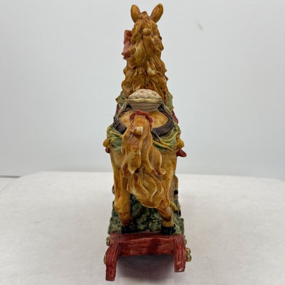 Vintage Windsor Collection Musical Rocking Horse Figurine Jingle Bells Christmas - Picture 8 of 14